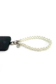 In Sunny Mood Holly Deco Wristlet -puhelinhihna 40 cm | Pearl Silver