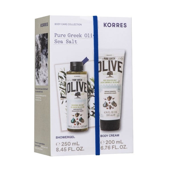 Olive Sea Salt Body Care Collection | lahjapakkaus