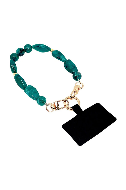 In Sunny Mood Julia Wristlet -puhelinhihna 25cm | Green